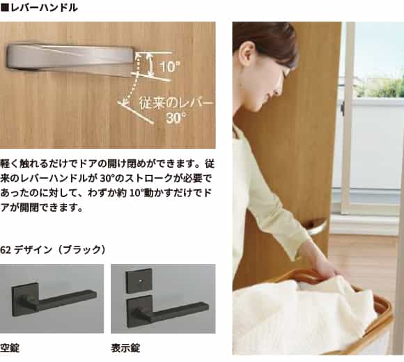 レバーハンドル